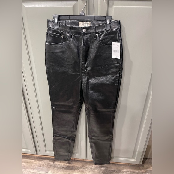 NWT Free People Black Phoenix Coated Skinny - Picture 3 of 8
